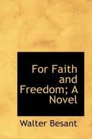 Produktbild: For Faith and Freedom; A Novel