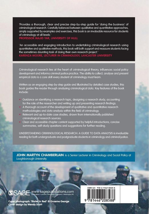 Produktbild: Understanding Criminological Research