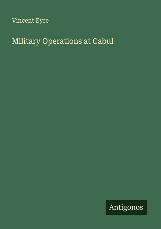 Produktbild: Military Operations at Cabul