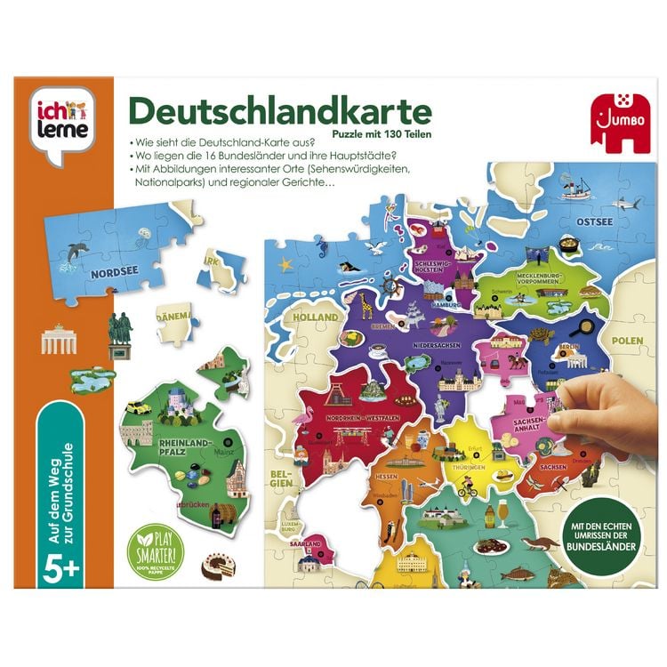 Produktbild: Ich lerne Deutschlandkarte