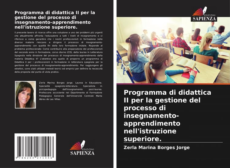 Produktbild: Programma di didattica II per la gestione del processo di insegnamento-apprendimento nell'istruzione superiore.