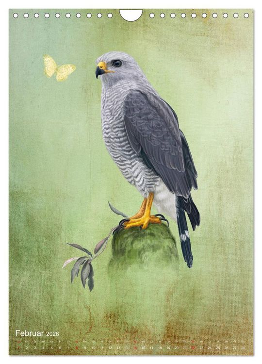 Produktbild: Wunderbare m&auml;rchenhafte Welt der V&ouml;gel (Wandkalender 2026 DIN A4 hoch), CALVENDO Monatskalender