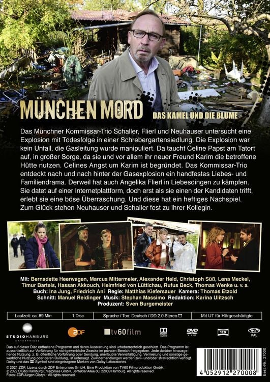 Produktbild: M&uuml;nchen Mord &ndash; Das Kamel und die Blume