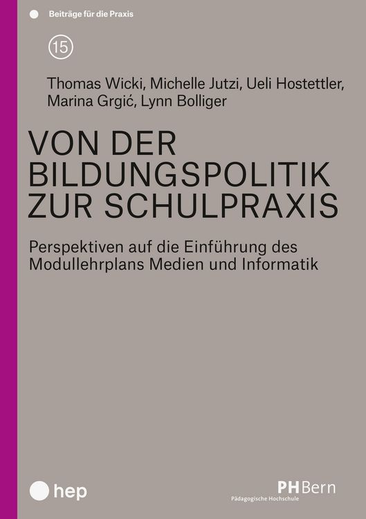 Produktbild: Von der Bildungspolitik zur Schulpraxis
