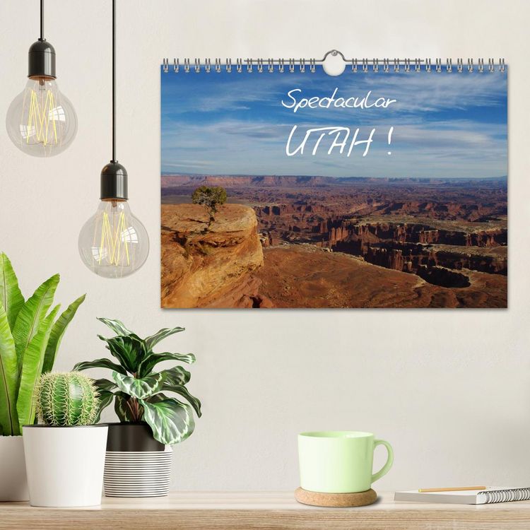 Produktbild: Spectacular Utah / UK-Version (Wall Calendar 2026 DIN A4 landscape), CALVENDO 12 Month Wall Calendar