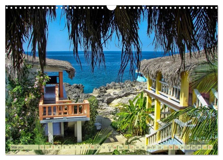 Produktbild: Die gro&szlig;en Antillen - Jamaica (Wandkalender 2026 DIN A3 quer), CALVENDO Monatskalender