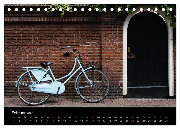 Produktbild: Ein fotografischer Streifzug durch Holland (Tischkalender 2026 DIN A5 quer), CALVENDO Monatskalender