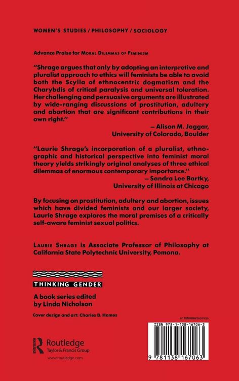 Produktbild: Moral Dilemmas of Feminism