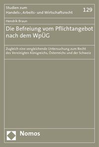 Produktbild: Die Befreiung vom Pflichtangebot nach dem Wp&Uuml;G