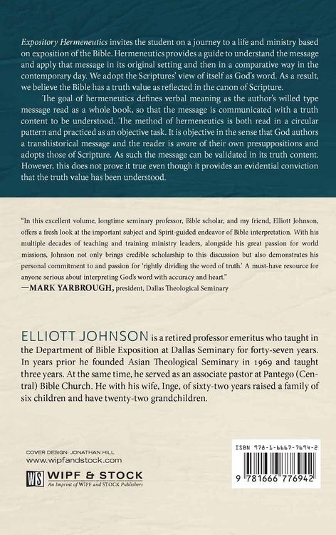 Produktbild: Expository Hermeneutics
