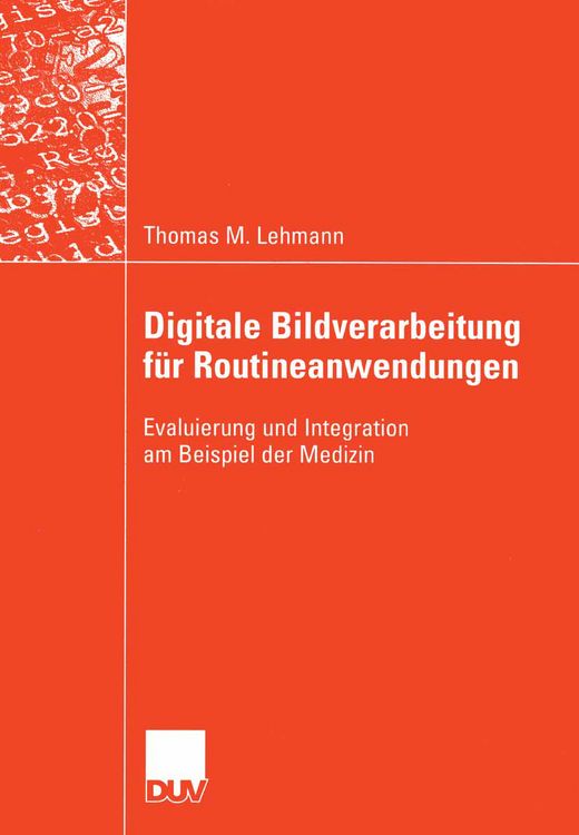 Produktbild: Digitale Bildverarbeitung f&uuml;r Routineanwendungen