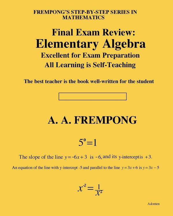 Produktbild: Final Exam Review