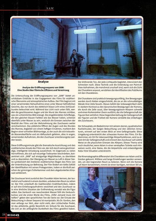 Produktbild: SAW &ndash; Die Filme, die Fallen und die Mechanik der Angst (Scene 42-Das Filmarchiv)