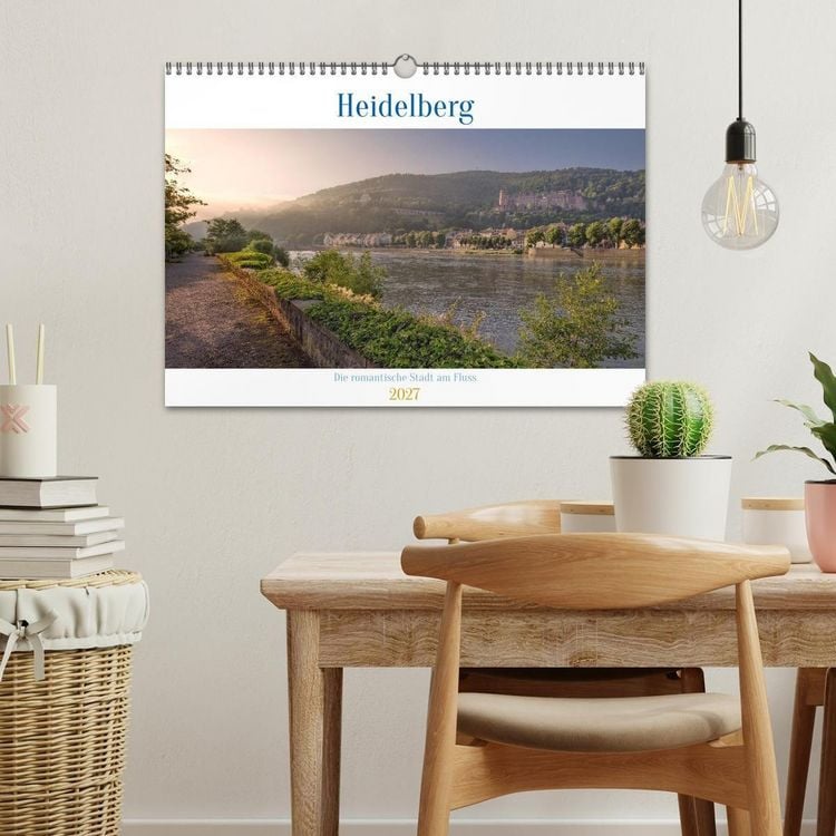 Produktbild: Heidelberg - Die romantische Stadt am Fluss (Wandkalender 2027 DIN A3 quer), CALVENDO Monatskalender