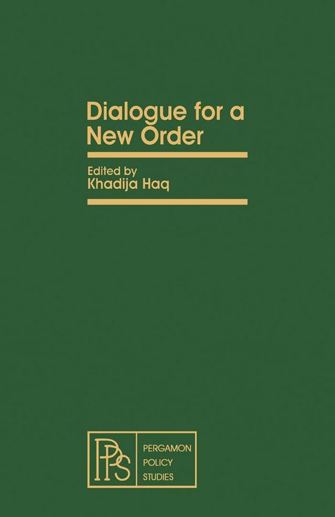 Produktbild: Dialogue for a New Order