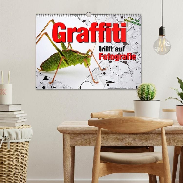 Produktbild: Graffiti trifft auf Fotografie (Wandkalender 2027 DIN A3 quer), CALVENDO Monatskalender