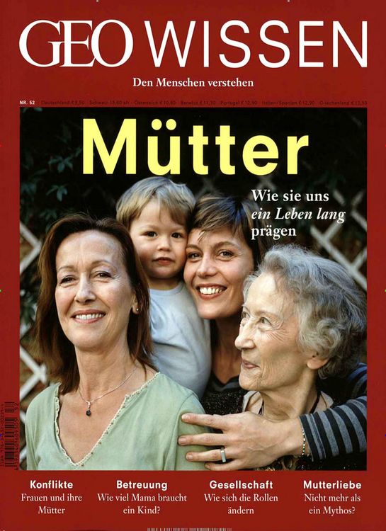 Produktbild: GEO Wissen / GEO Wissen 52/2013 - M&uuml;tter