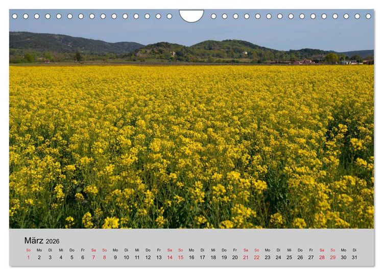 Produktbild: Bezaubernde Ard&egrave;che (Wandkalender 2026 DIN A4 quer), CALVENDO Monatskalender