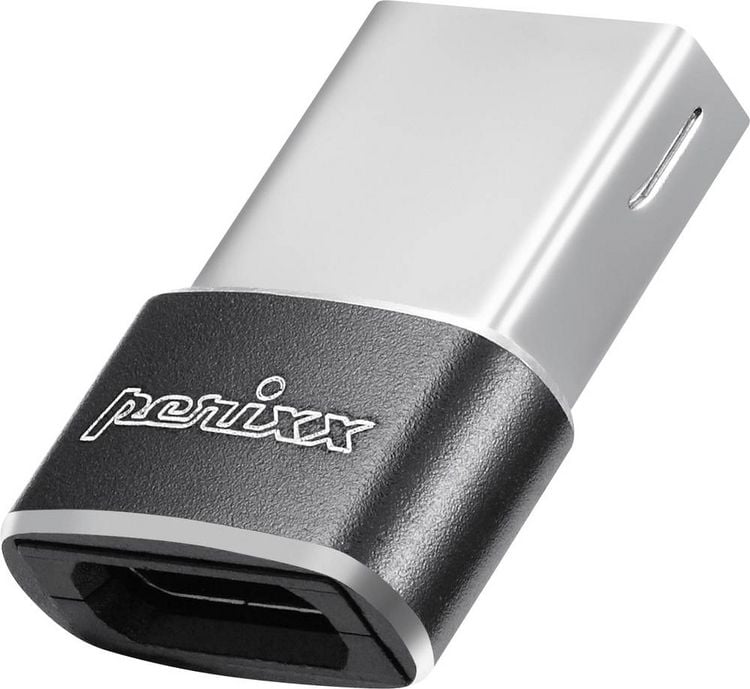 Produktbild: Perixx USB 2.0 Adapter [1x USB 2.0 Stecker A - 1x USB 2.0 Buchse C] PERIPRO-408
