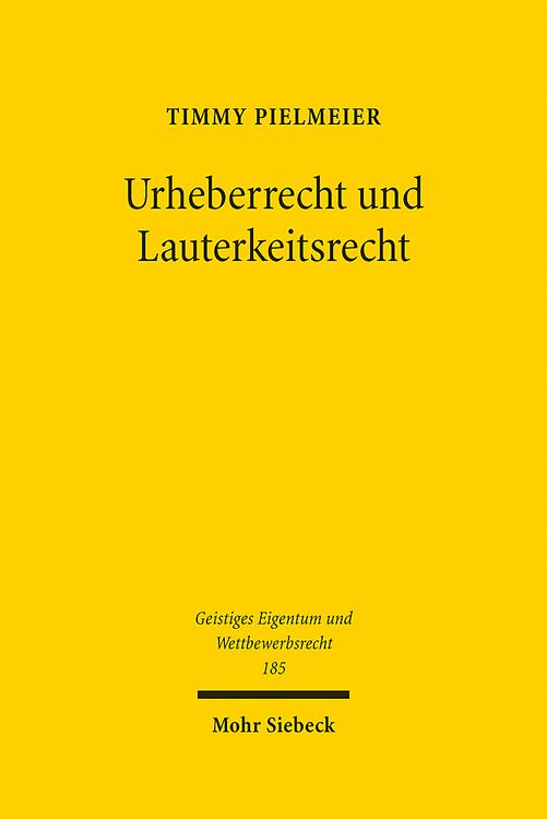 Produktbild: Urheberrecht und Lauterkeitsrecht