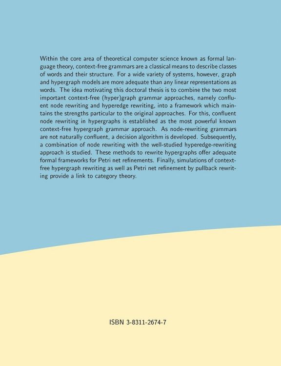 Produktbild: Context-free Hypergraph Grammars