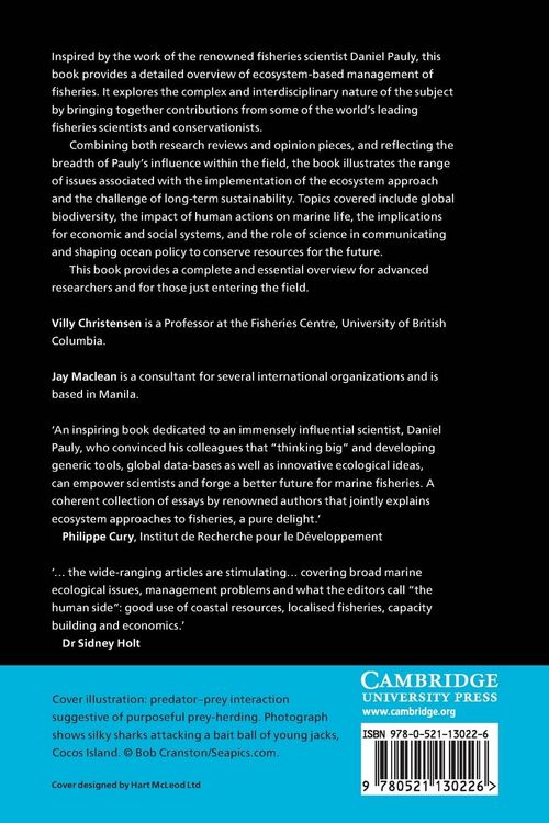 Produktbild: Ecosystem Approaches to Fisheries
