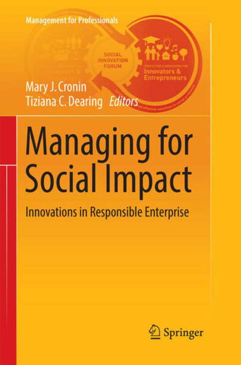 Produktbild: Managing for Social Impact