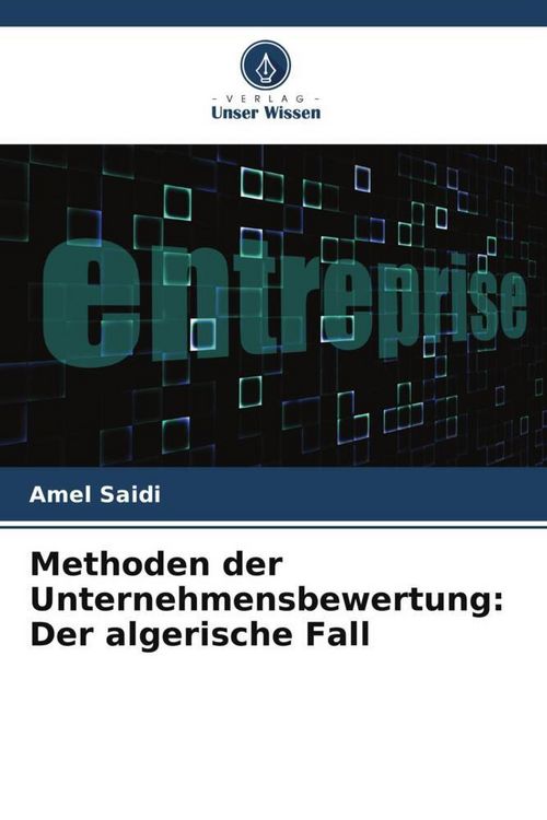Produktbild: Methoden der Unternehmensbewertung: Der algerische Fall