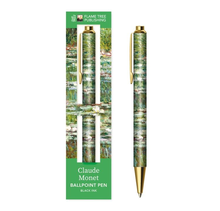 Produktbild: Premium Kugelschreiber: Claude Monet, Die japanische Br&uuml;cke