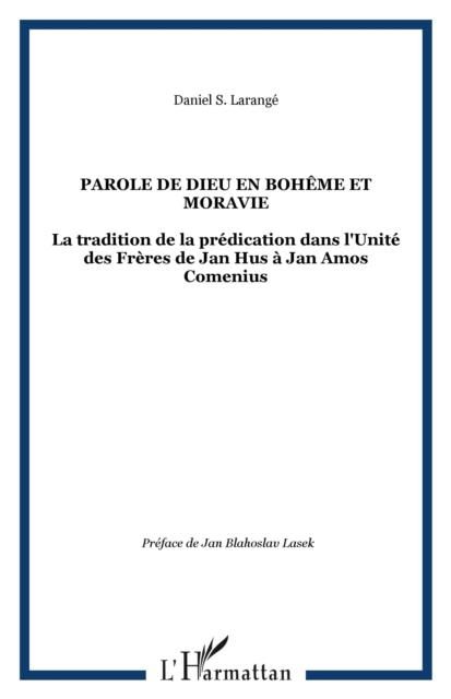 Produktbild: Parole de dieu en bohEme et moravie - la tradition de la pre