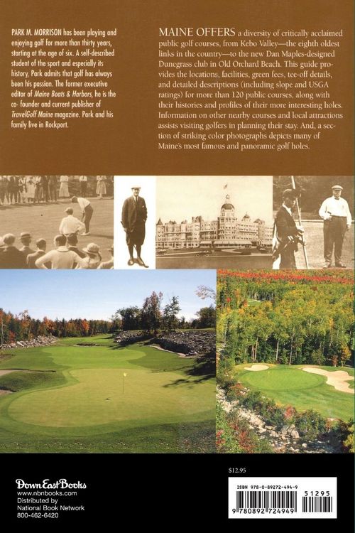 Produktbild: The Guide to Maine Golf Courses
