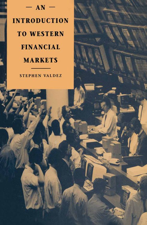 Produktbild: An Introduction to Western Financial Markets