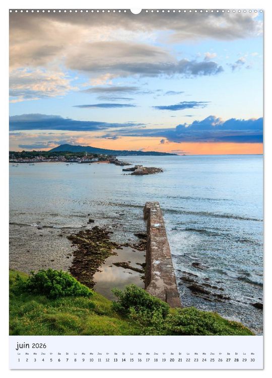 Produktbild: Terre de caract&egrave;re - Paysages du Pays basque (Calendrier mural 2026 DIN A2 horizontal) calendrier de bureau
