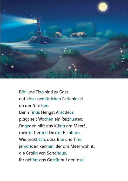 Produktbild: Lesefuchs Bibi & Tina: Pferde-Abenteuer am Meer Lesestufe 2