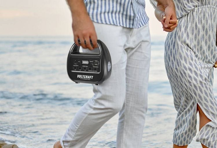 Produktbild: VOLTCRAFT VC-PS15000-Solar VC-14297675 Solar-Powerbank Ladestrom Solarzelle 0.51 A 3 W 15000 mAh