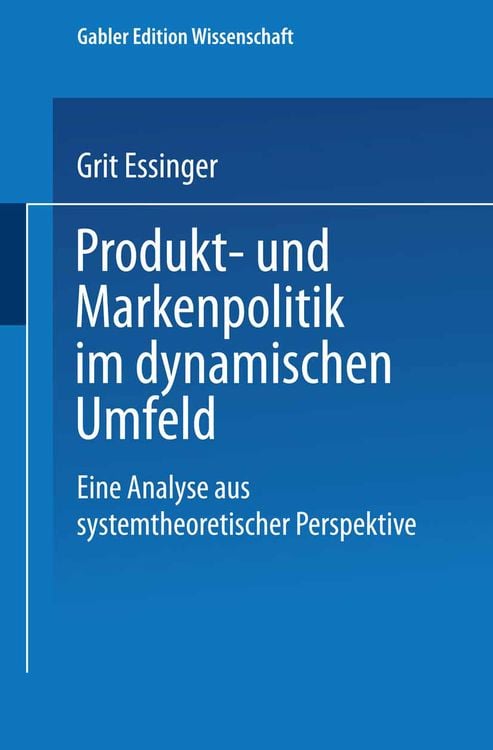 Produktbild: Produkt- und Markenpolitik im dynamischen Umfeld
