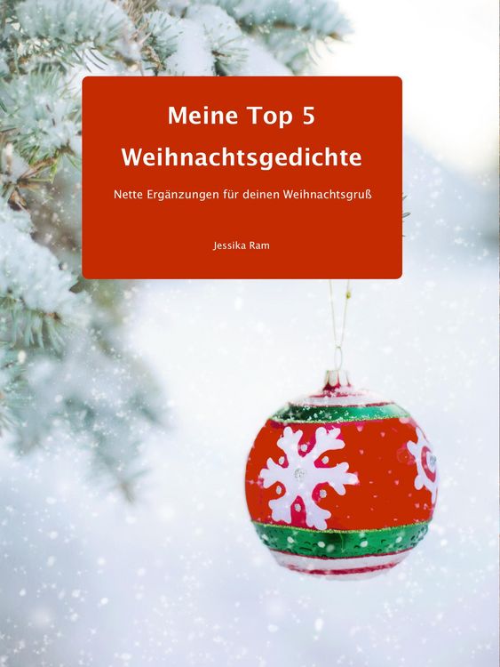 Produktbild: Meine Top 5 Weihnachtsgedichte