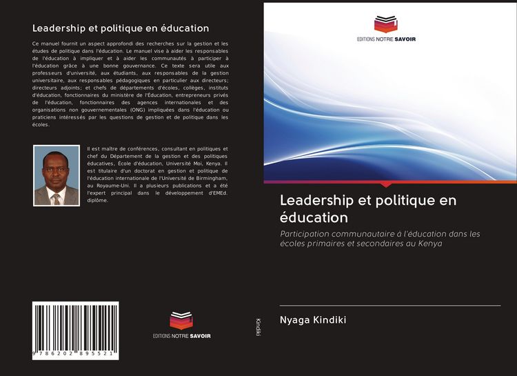 Produktbild: Leadership et politique en &eacute;ducation