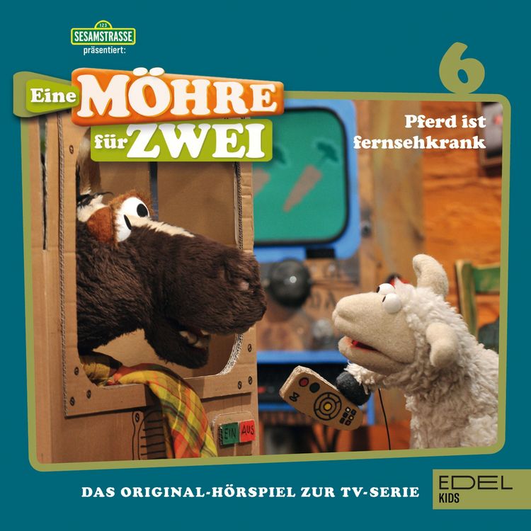 Produktbild: Folge 6: Pferd ist fernsehkrank (Das Original-H&ouml;rspiel zur TV-Serie)