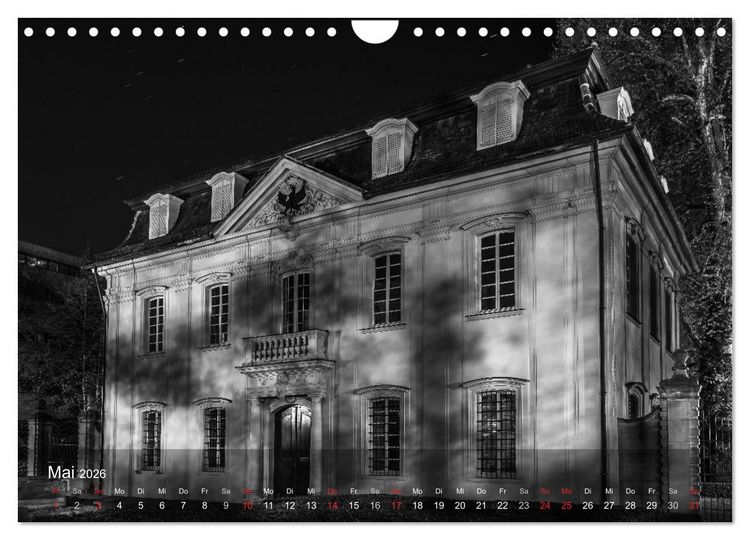 Produktbild: Heilbronn bei Nacht (Wandkalender 2026 DIN A4 quer), CALVENDO Monatskalender