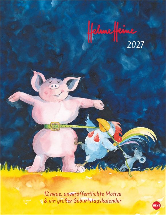Produktbild: Helme Heine: Edition Kalender 2027