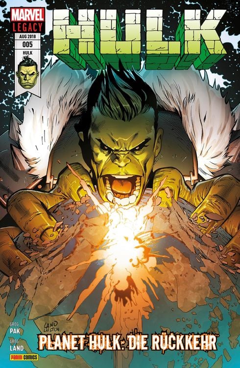 Bild vom Artikel Hulk 5 - Planet Hulk: Die Rückkehr vom Autor Greg Pak