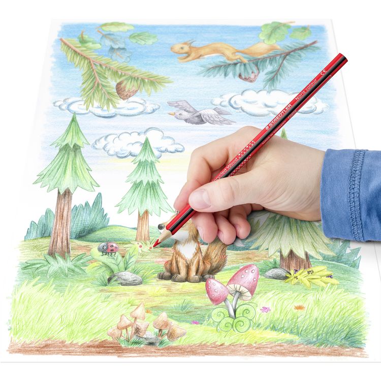 Produktbild: STAEDTLER Buntstifte Noris colour 187, 6er Set