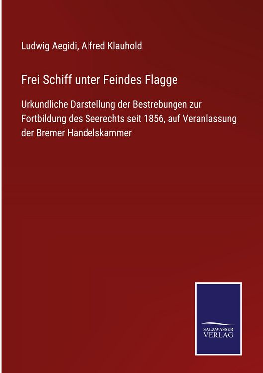 Produktbild: Frei Schiff unter Feindes Flagge