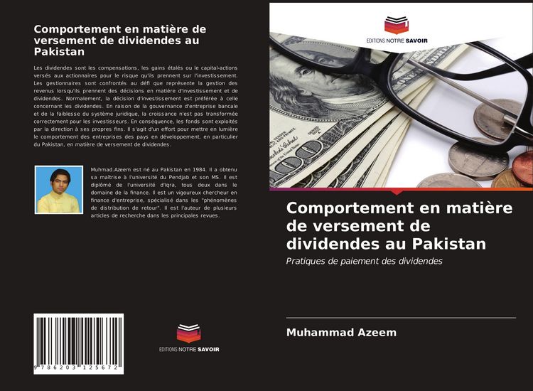 Produktbild: Comportement en mati&egrave;re de versement de dividendes au Pakistan