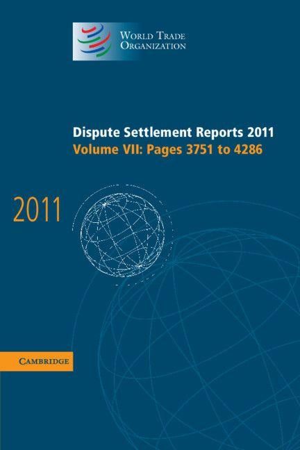 Produktbild: Dispute Settlement Reports 2011