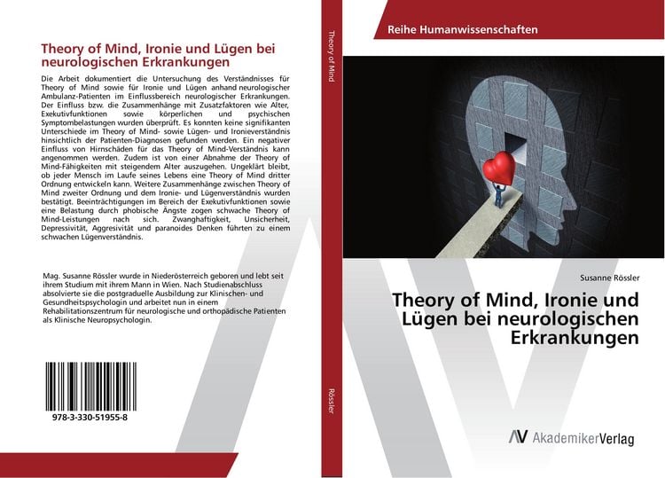 Produktbild: Theory of Mind, Ironie und L&uuml;gen bei neurologischen Erkrankungen