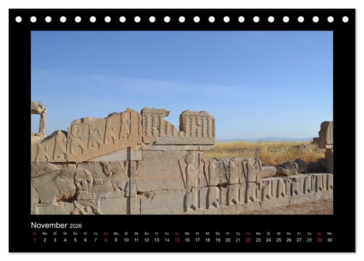 Produktbild: IRAN 2026 (Tischkalender 2026 DIN A5 quer), CALVENDO Monatskalender