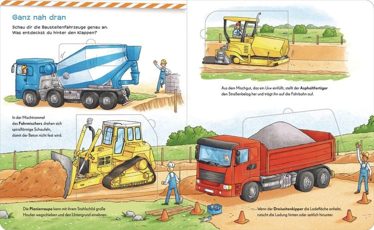 Produktbild: Fahrzeuge sind toll! - Auf der Baustelle