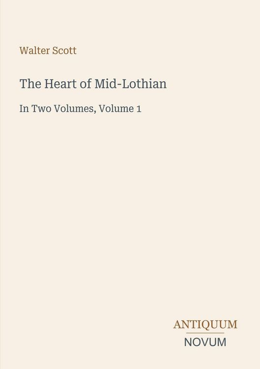 Produktbild: The Heart of Mid-Lothian